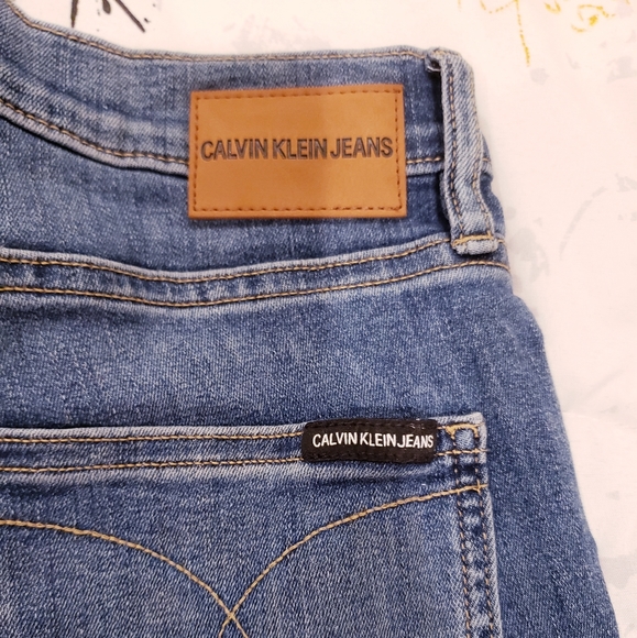 Calvin klein Hi Rise Slim Whisper Soft Repreve Jeans 👖 Sz-8/29 - Picture 9 of 14
